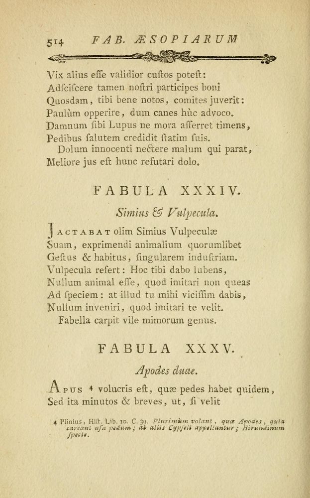 Scan 0246 of Fabulae Aesopiae curis posterioribus omnes fere, emendatae