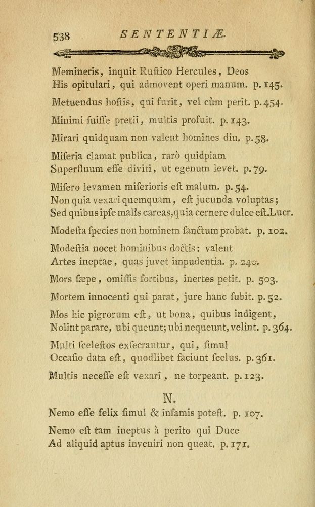 Scan 0270 of Fabulae Aesopiae curis posterioribus omnes fere, emendatae