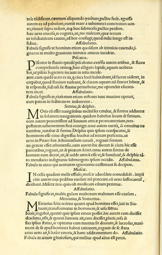 Scan 0090 of Habentur hoc uolumine hæc, uidelicet. Vita, & Fabellæ Aesopi cum interpretatione latina