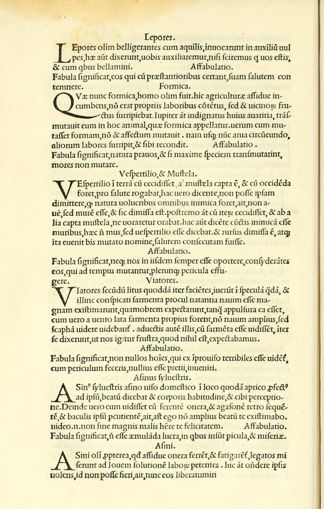 Scan 0098 of Habentur hoc uolumine hæc, uidelicet. Vita, & Fabellæ Aesopi cum interpretatione latina
