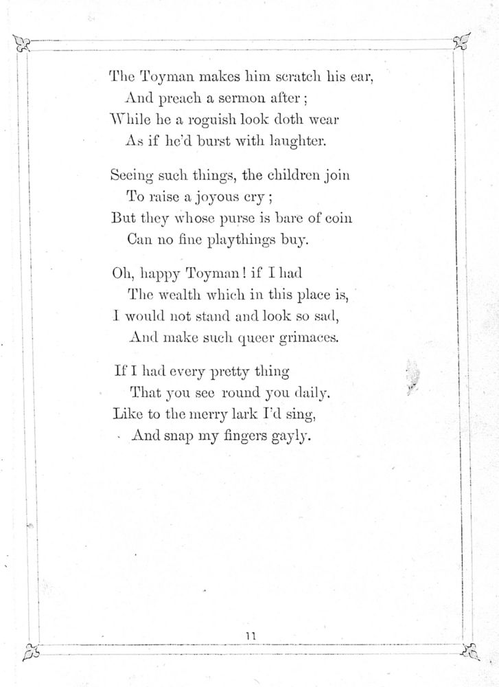 Scan 0013 of Illustrated book of songs for children