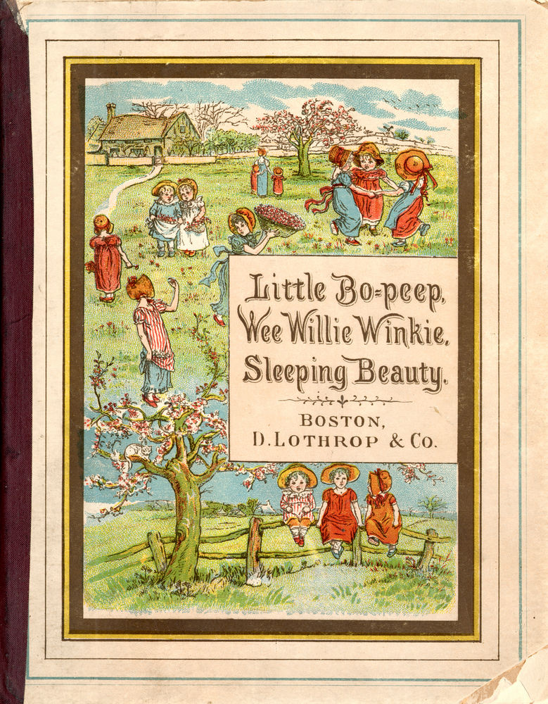 Scan 0001 of Little Bo-Peep, Wee Willie Winkie, Sleeping princess
