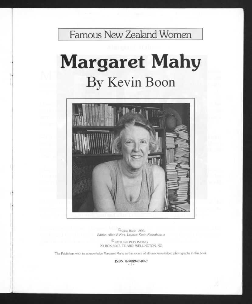 Scan 0003 of Margaret Mahy