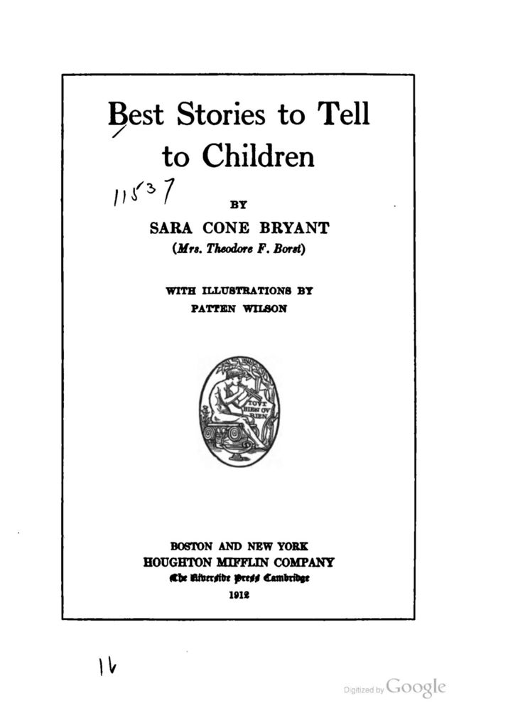Scan 0007 of Best stories to tell to children