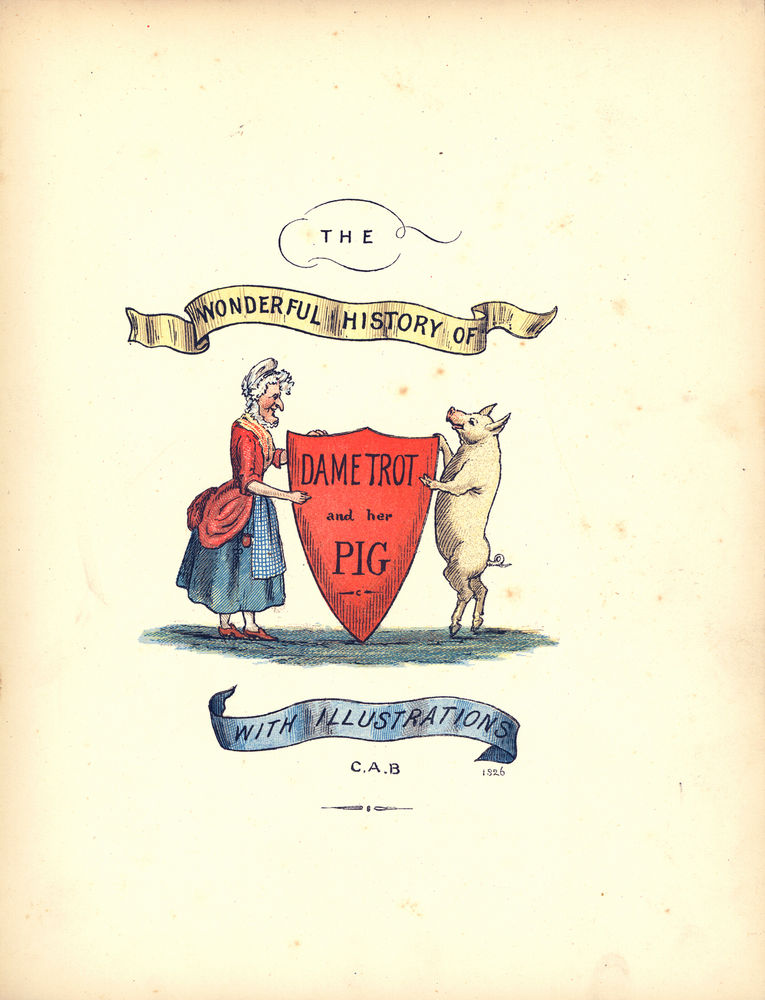 Scan 0003 of The wonderful history of Dame Trot and her pig