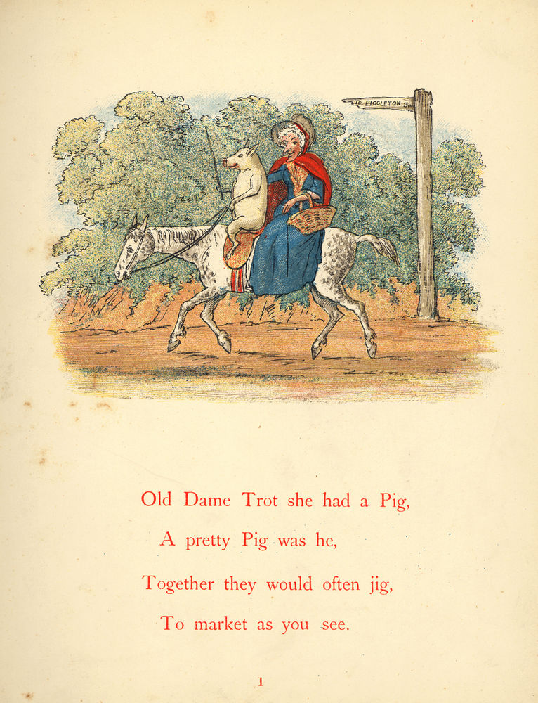 Scan 0005 of The wonderful history of Dame Trot and her pig