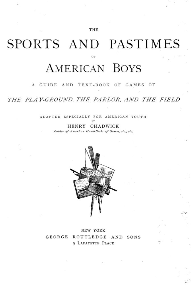 Scan 0007 of The sports and pastimes of American boys