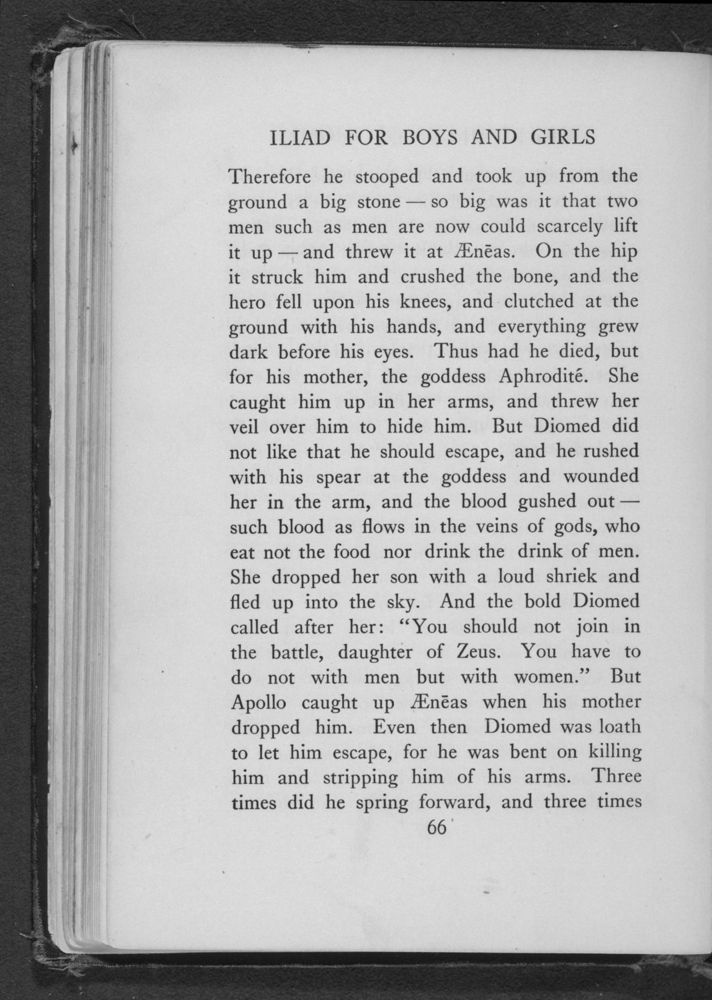 Scan 0072 of The Iliad for boys and girls
