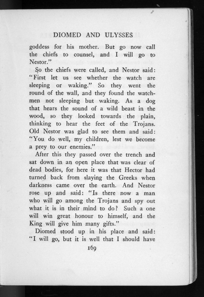 Scan 0179 of The Iliad for boys and girls