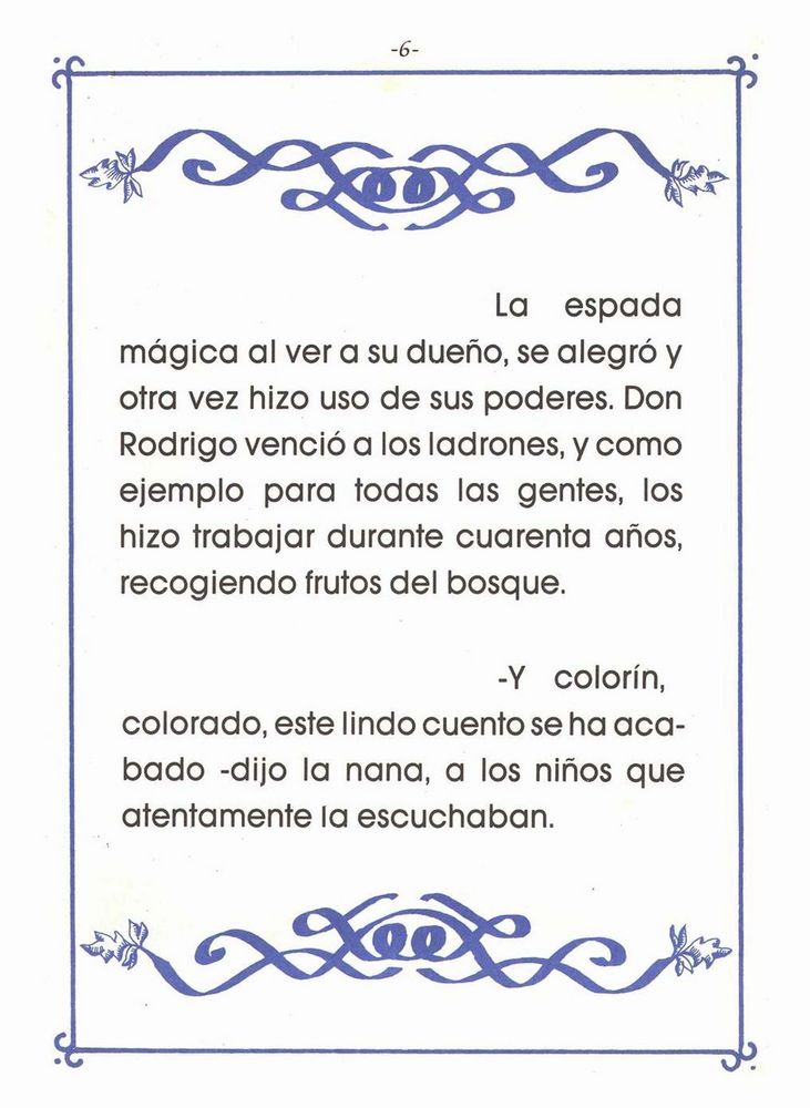 Scan 0012 of La espada mágica de Don Rodrigo
