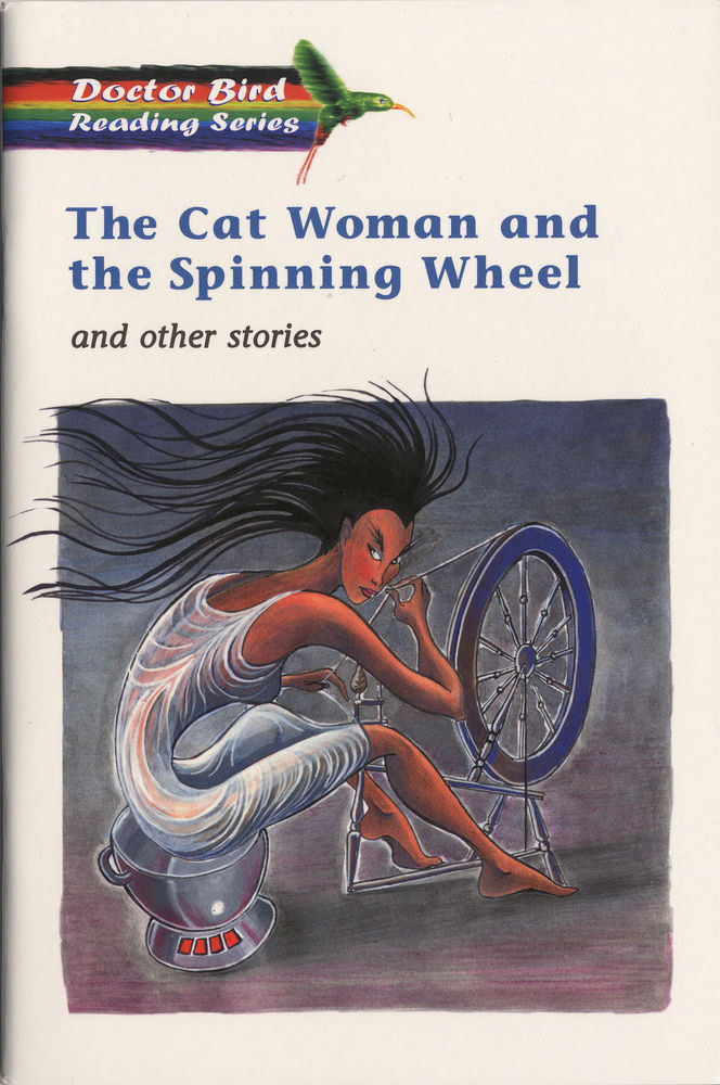Scan 0001 of The cat woman and the spinning wheel
