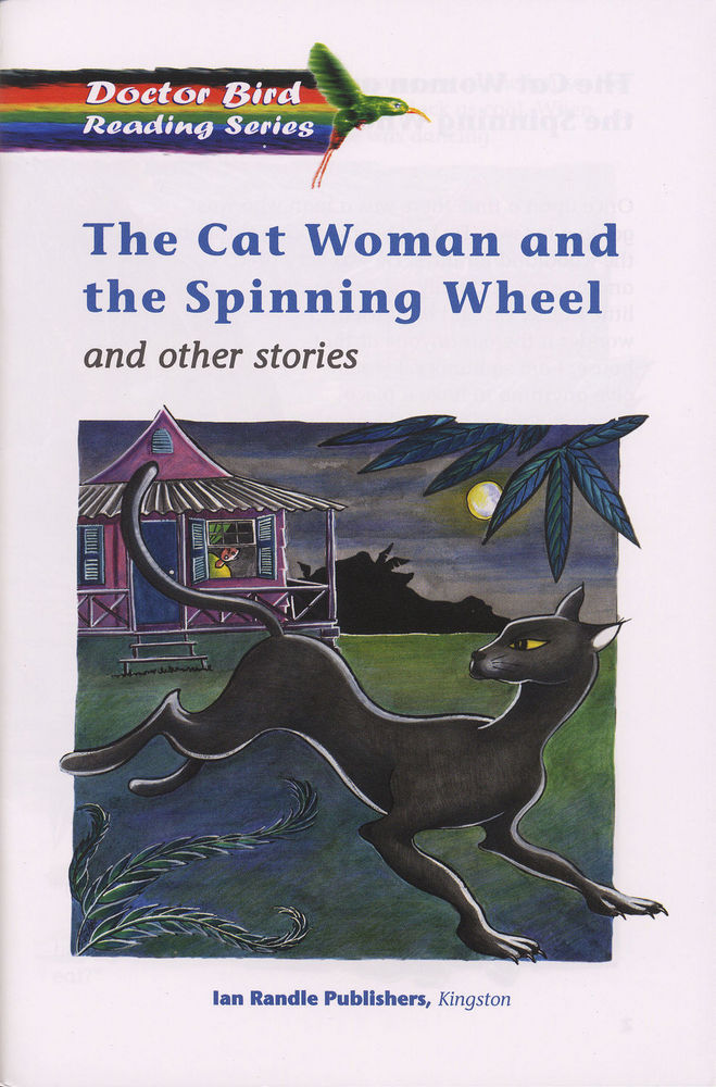 Scan 0003 of The cat woman and the spinning wheel