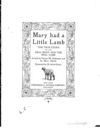 Thumbnail 0005 of Mary had a little lamb