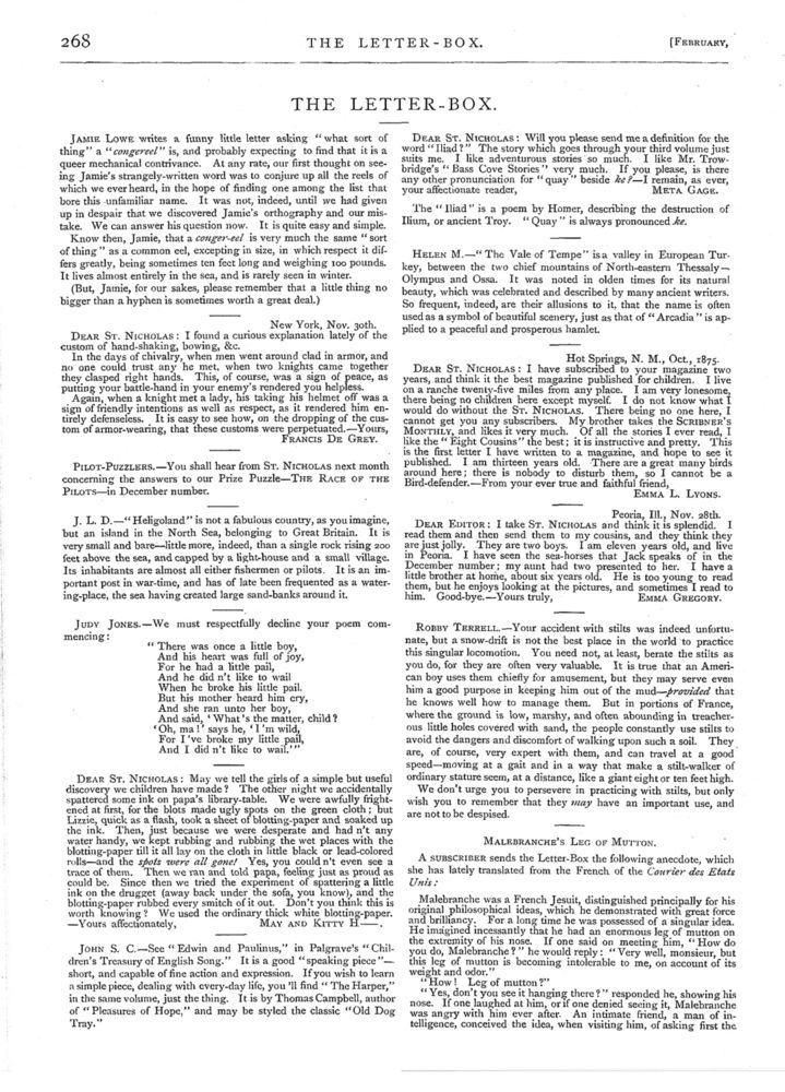 Scan 0063 of St. Nicholas. February 1876