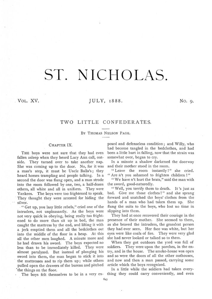 Scan 0004 of St. Nicholas. July 1888