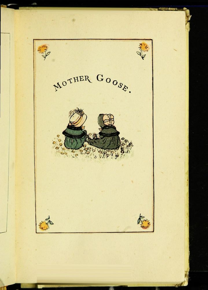 Scan 0005 of Mother Goose, or, The old nursery rhymes