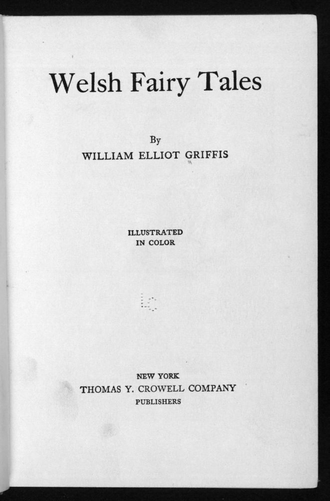 Scan 0009 of Welsh fairy tales