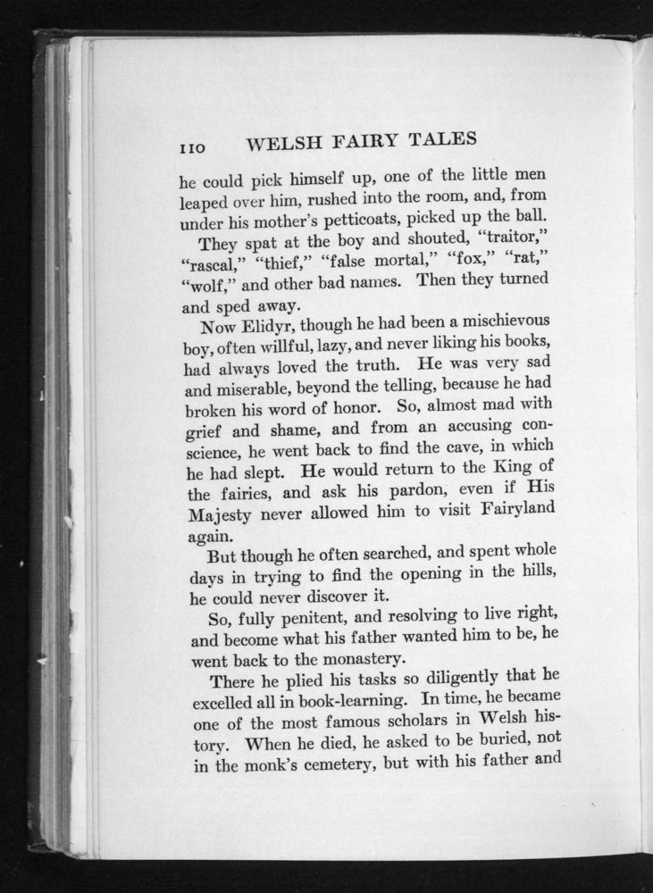 Scan 0128 of Welsh fairy tales