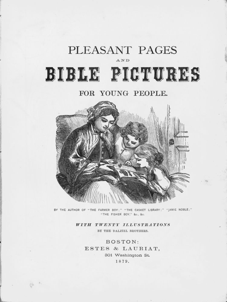 Scan 0005 of Pleasant pages and Bible pictures for young people