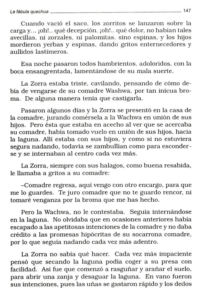Scan 0149 of La fábula quechua