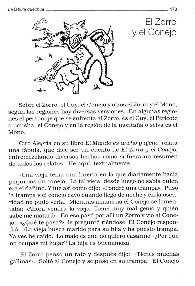 Scan 0175 of La fábula quechua