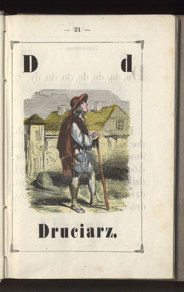 Scan 0029 of Towarzysz pilnych dzieci, czyli Początki czytania i innych wiadomości sposobem łatwym i do pojęcia młodocianego wieku zastosowanym 