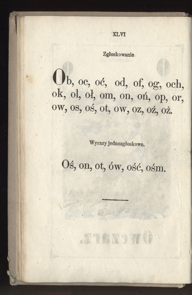 Scan 0054 of Towarzysz pilnych dzieci, czyli Początki czytania i innych wiadomości sposobem łatwym i do pojęcia młodocianego wieku zastosowanym 