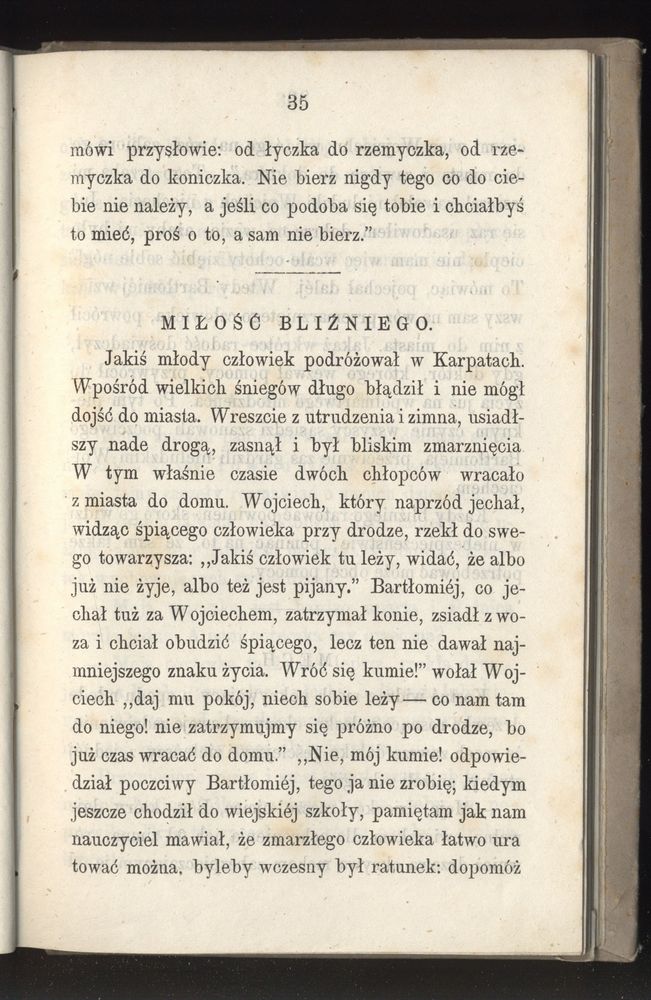 Scan 0107 of Towarzysz pilnych dzieci, czyli Początki czytania i innych wiadomości sposobem łatwym i do pojęcia młodocianego wieku zastosowanym 