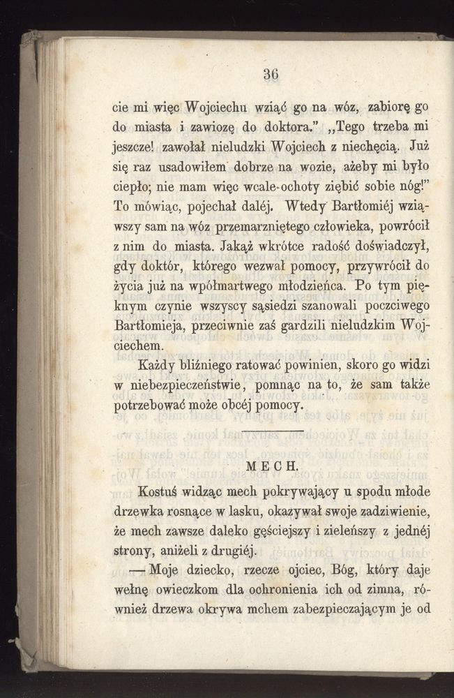 Scan 0108 of Towarzysz pilnych dzieci, czyli Początki czytania i innych wiadomości sposobem łatwym i do pojęcia młodocianego wieku zastosowanym 