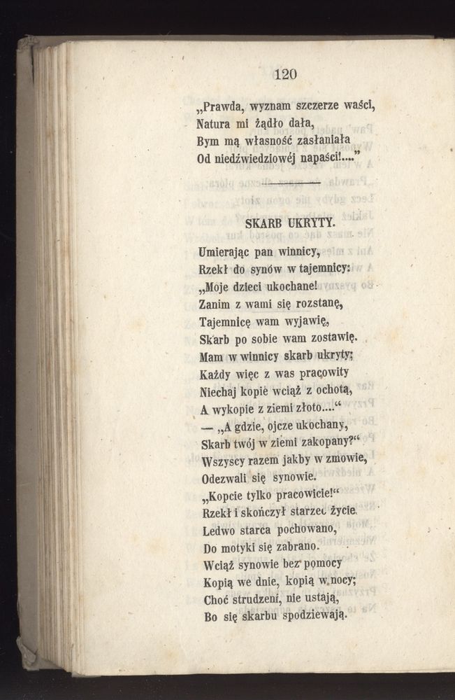 Scan 0192 of Towarzysz pilnych dzieci, czyli Początki czytania i innych wiadomości sposobem łatwym i do pojęcia młodocianego wieku zastosowanym 