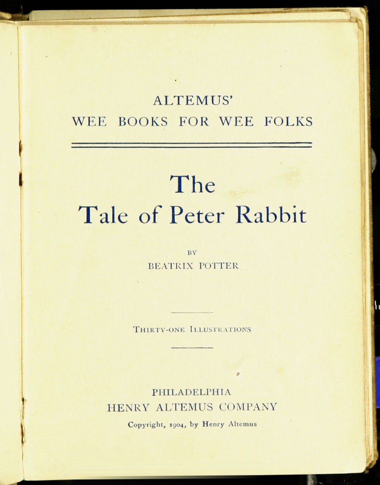 Scan 0009 of The tale of Peter Rabbit