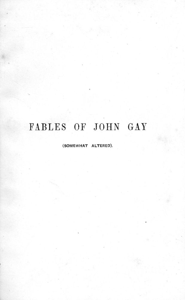 Scan 0005 of Fables of John Gay (somewhat altered)