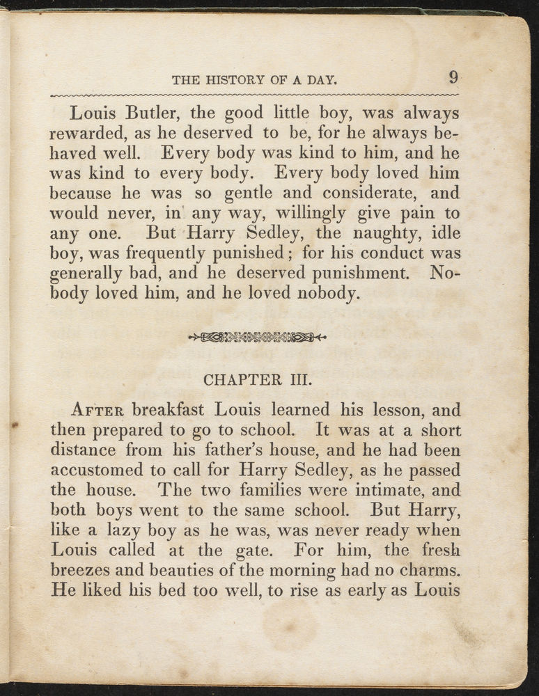 Scan 0013 of The history of a day, or, The scholar and truant contrasted