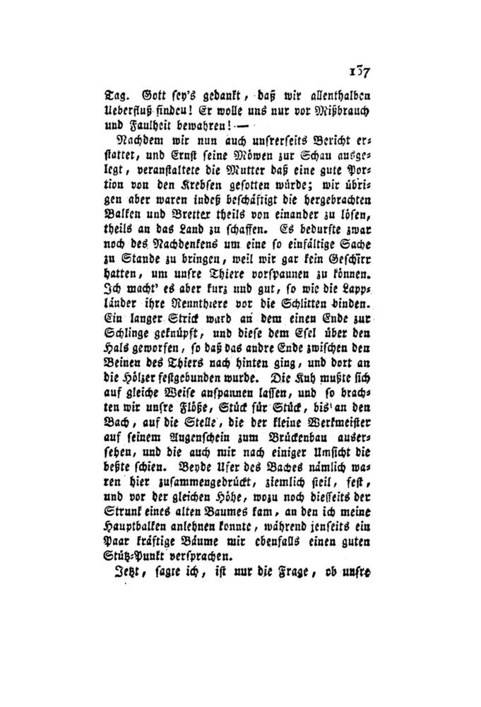 Scan 0158 of Der Schweizerische Robinson oder der schiffbrüchige Schweizer-Prediger und seine Familie (Band 1)
