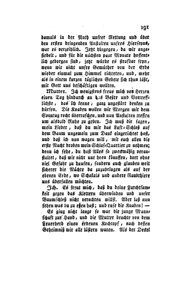 Scan 0212 of Der Schweizerische Robinson oder der schiffbrüchige Schweizer-Prediger und seine Familie (Band 1)