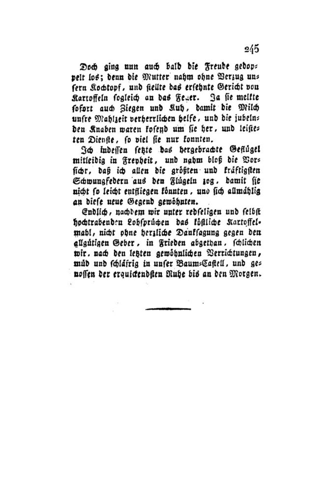 Scan 0266 of Der Schweizerische Robinson oder der schiffbrüchige Schweizer-Prediger und seine Familie (Band 1)