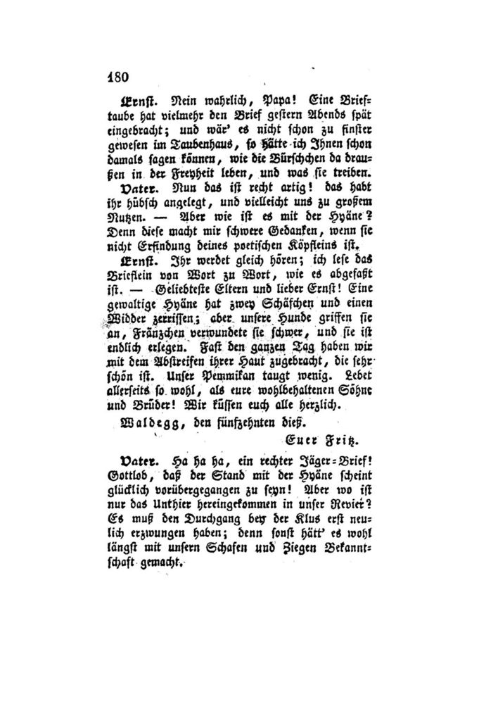 Scan 0201 of Der Schweizerische Robinson oder der schiffbrüchige Schweizer-Prediger und seine Familie (Band 4)